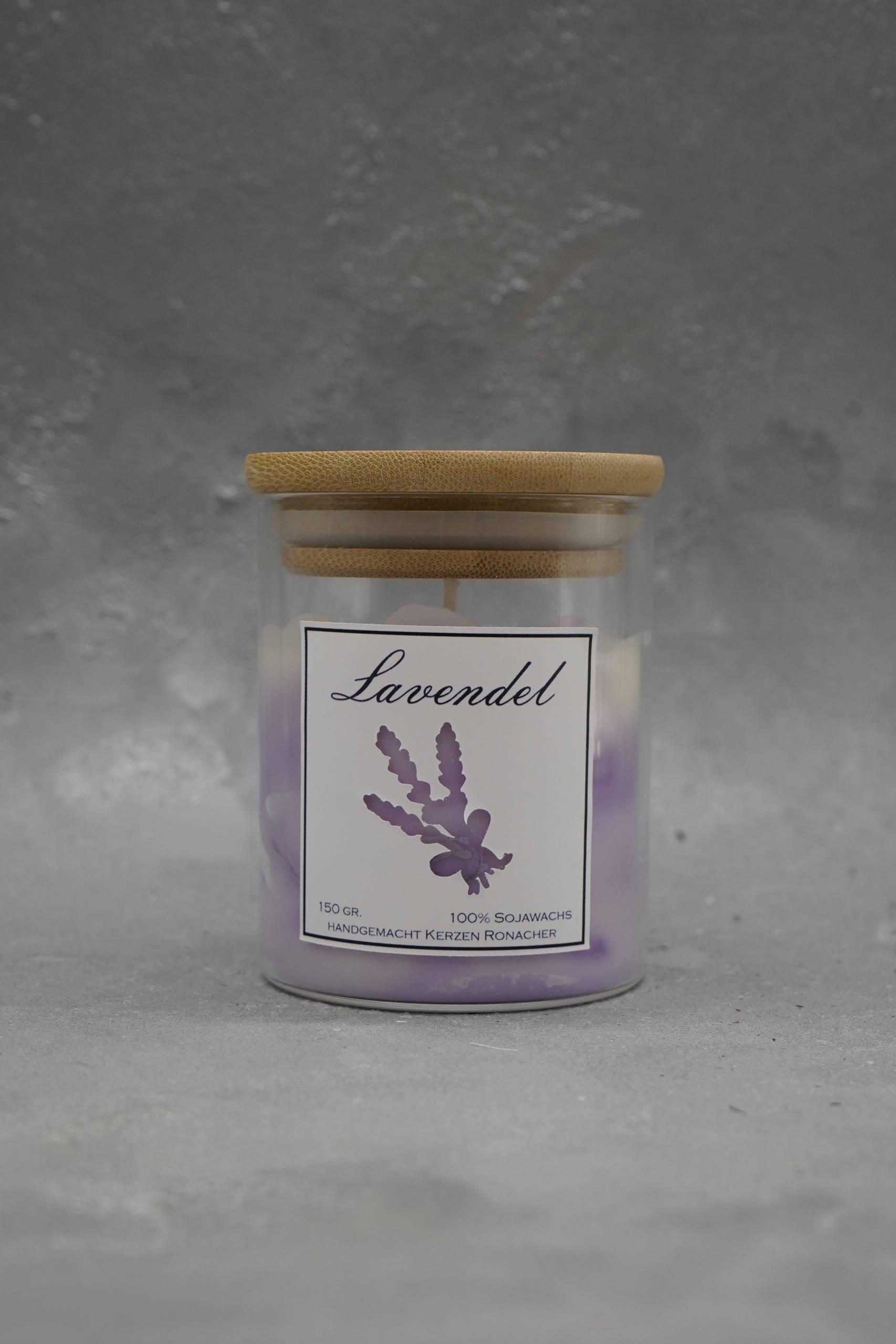 Duftkerze 100 % SOJAWACHS Lavendel